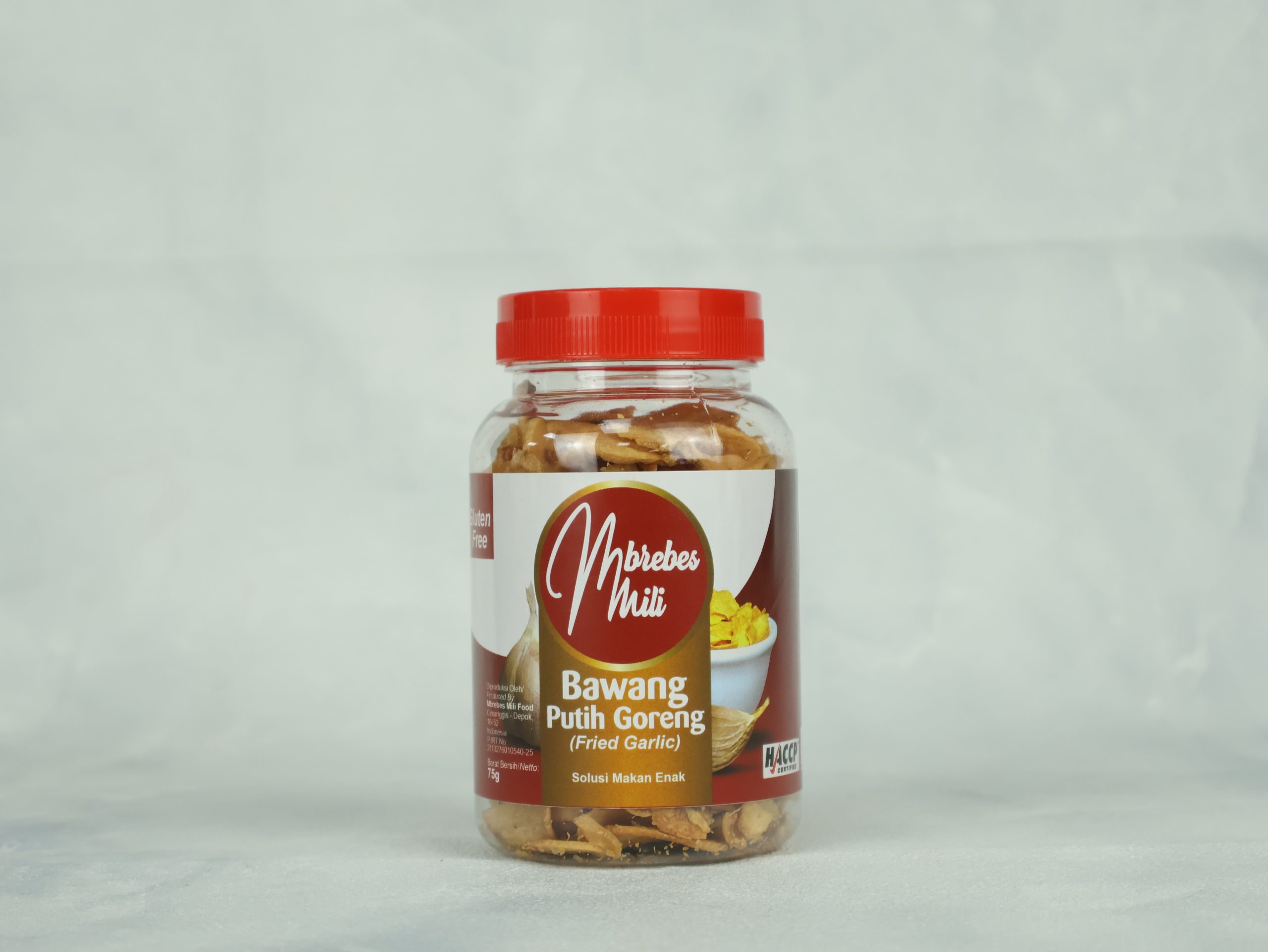 bawang putih goreng Mbrebes Mili Food 75g unntuk taburan makanan kalian