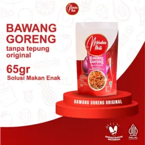 Bawang Goreng Brebes MbrebesMili 65g – Tanpa Tepung 1