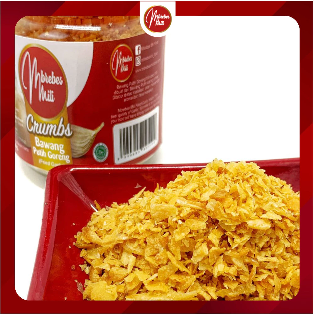 Bawang Putih Cincang Crumbs Mbrebes Mili 60g - Mbrebes Mili 2