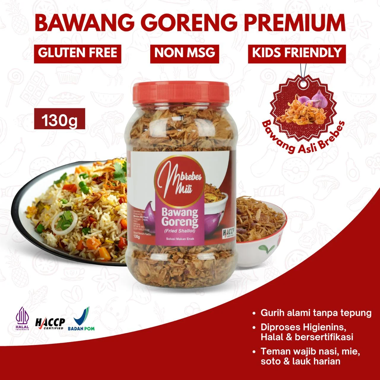 Bawang Goreng 130 Gram